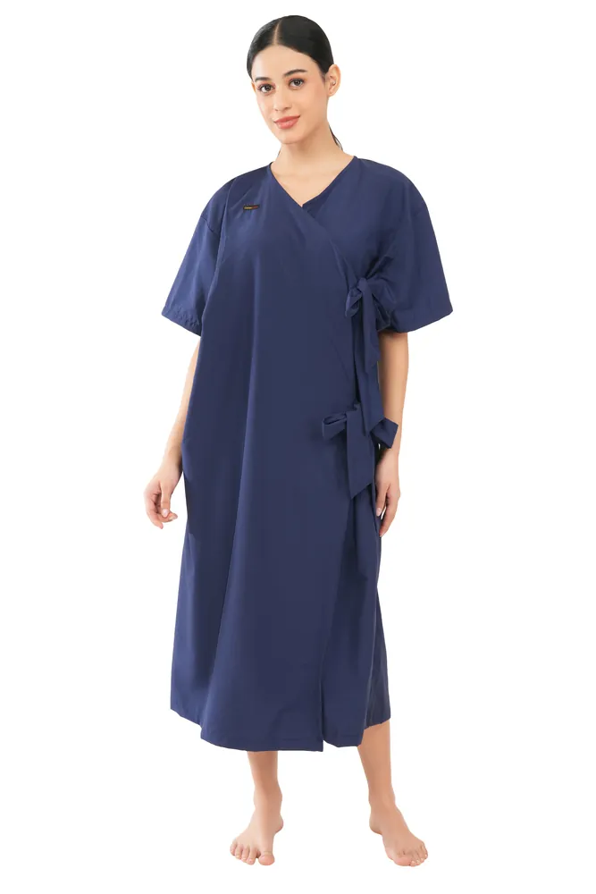 Unisex Side Wrap Patient Gown